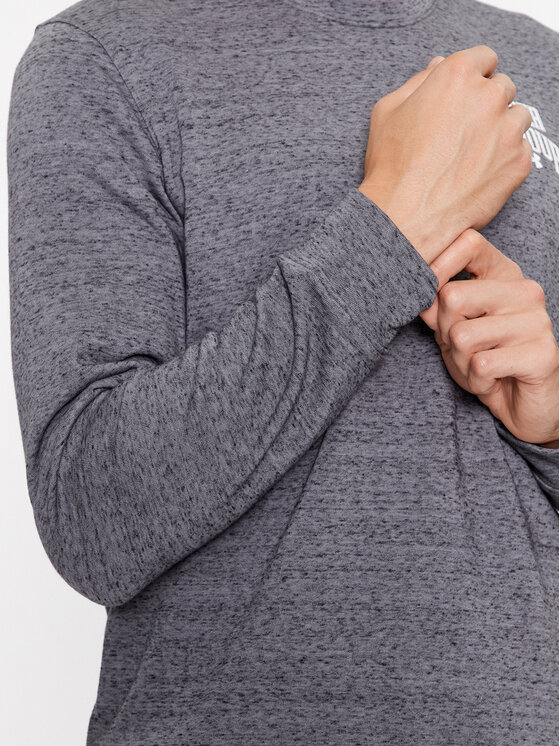 Under Armour Under Armour Bluza Ua Rival Terry Graphic Crew 1379764 Szary Loose Fit