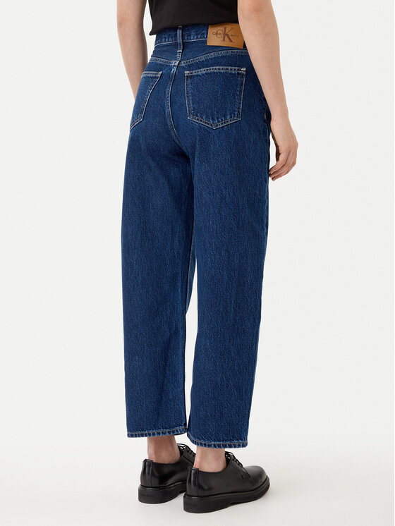 Calvin Klein Jeans Calvin Klein Jeans Džinsai Barrel J20J225004 Tamsiai mėlyna Loose Fit
