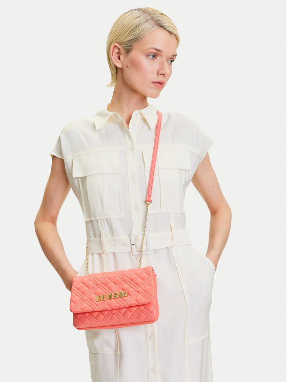 LOVE MOSCHINO LOVE MOSCHINO Kabelka JC4097PP1MLA0464 Koralová