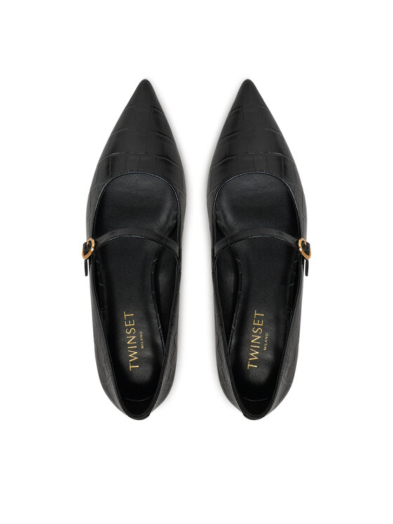 TWINSET TWINSET Balerini 242TGT212 Negru