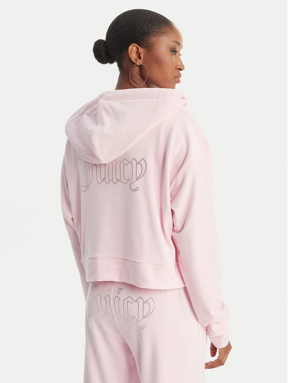 Juicy Couture Juicy Couture Pulóver Iccle JCWAS126304 Rózsaszín Oversize