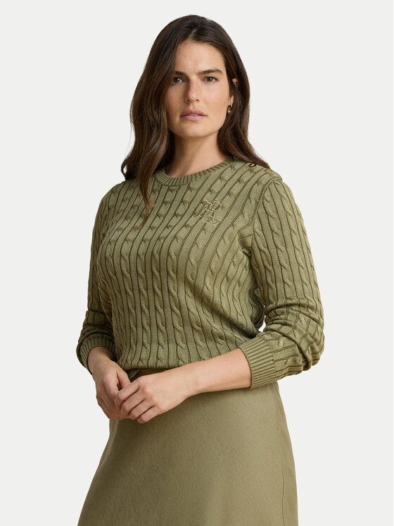 LAUREN RALPH LAUREN LAUREN RALPH LAUREN Kampsun Montiva 200P14039004 Roheline Regular Fit