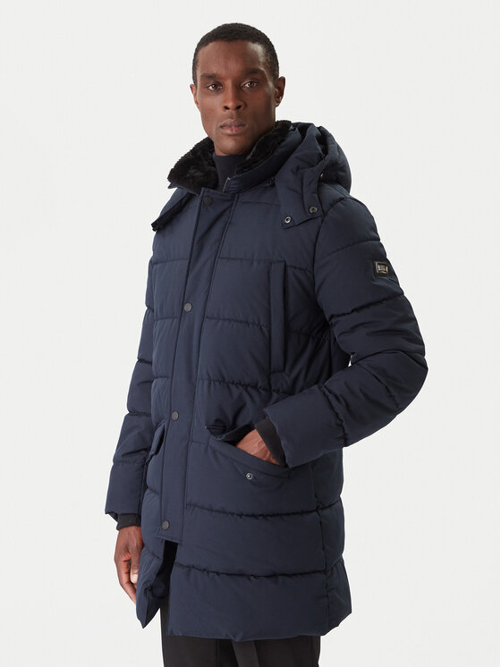 KARL LAGERFELD KARL LAGERFELD Télikabát 505035 554586 Sötétkék Regular Fit