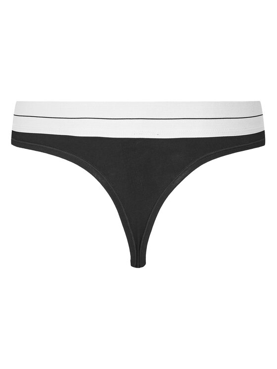 KARL LAGERFELD KARL LAGERFELD Stringi A1W47095 Czarny