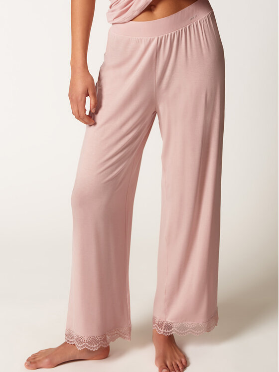 Skiny Skiny Spodnie damskie 82616 Różowy Comfortable Fit