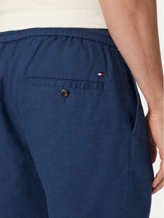 Tommy Hilfiger Tommy Hilfiger Medžiaginiai šortai Dover MW0MW44357 Mėlyna Regular Fit