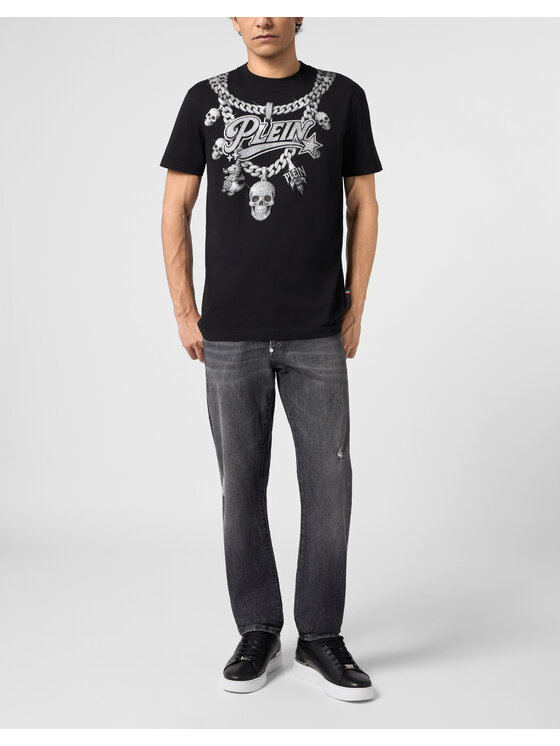 PHILIPP PLEIN PHILIPP PLEIN T-shirt 31293 Nero Regular Fit