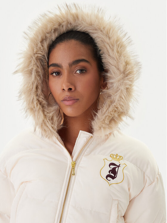 Juicy Couture Juicy Couture Winterjacke JCOIJ225557 Rosa Oversize