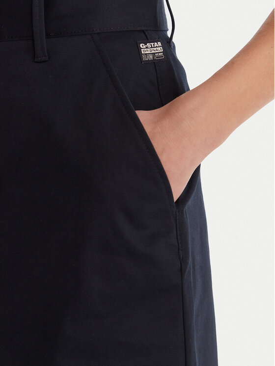 G-Star Raw G-Star Raw Mini sukně D29095-5126 Tmavomodrá Regular Fit