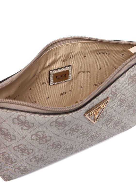 Guess Guess Geantă pentru cosmetice Laurell II Slg SWSG74 59145 Bej