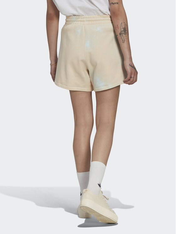 adidas adidas Sportske kratke hlače HL6610 Bež Relaxed Fit