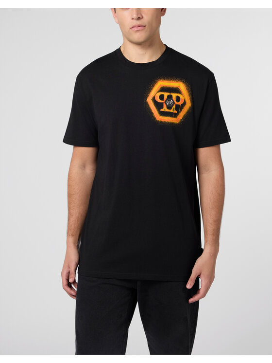 PHILIPP PLEIN PHILIPP PLEIN T-Shirt 29027 Czarny Regular Fit