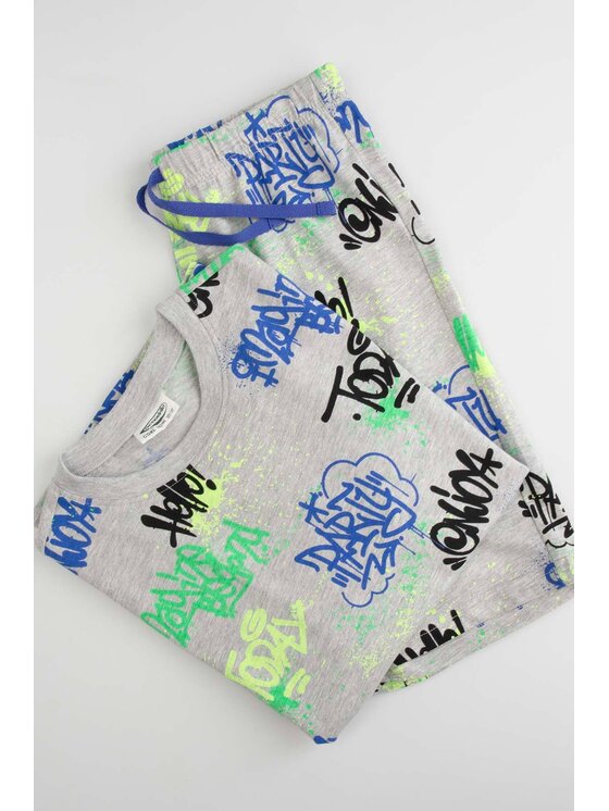 Coccodrillo Coccodrillo Piżama WC6448215PJS-022 Kolorowy Regular Fit