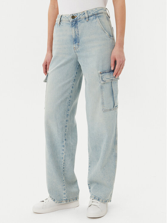Guess Jeans Guess Jeans Jeansy W5RA1R D5M51 Světle modrá Regular Fit