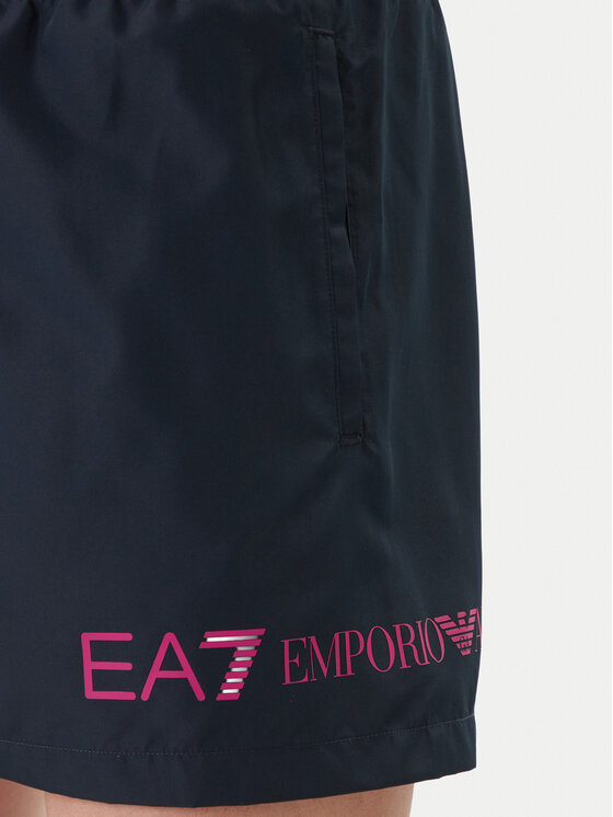 EA7 Emporio Armani EA7 Emporio Armani Szorty kąpielowe 7M002000 AF13049 MB501 Granatowy Regular Fit