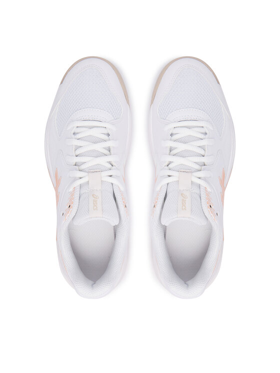 Asics Asics Обувки за тенис Gel-Dedicate 9 Clay 1042A314 Бял