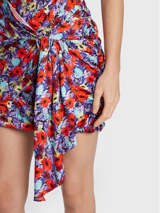 For Love & Lemons For Love & Lemons Koktejlové šaty Chiara CD2787 Barevná Slim Fit
