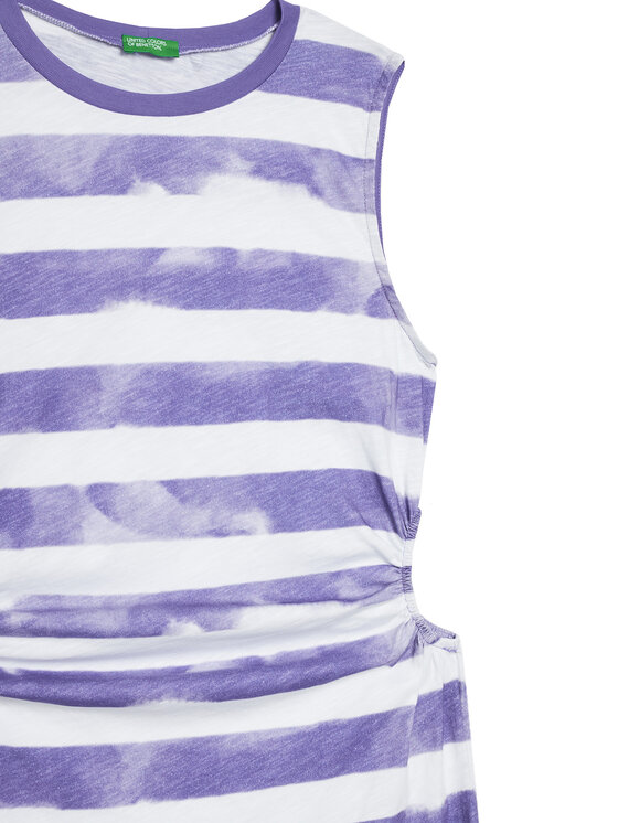United Colors Of Benetton United Colors Of Benetton Vasarinė suknelė 3SL3CV013 Violetinė Regular Fit