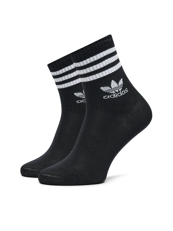 adidas adidas Комплект 3 чифта дълги чорапи мъжки Mid Cut Crew IL5023 Цветен