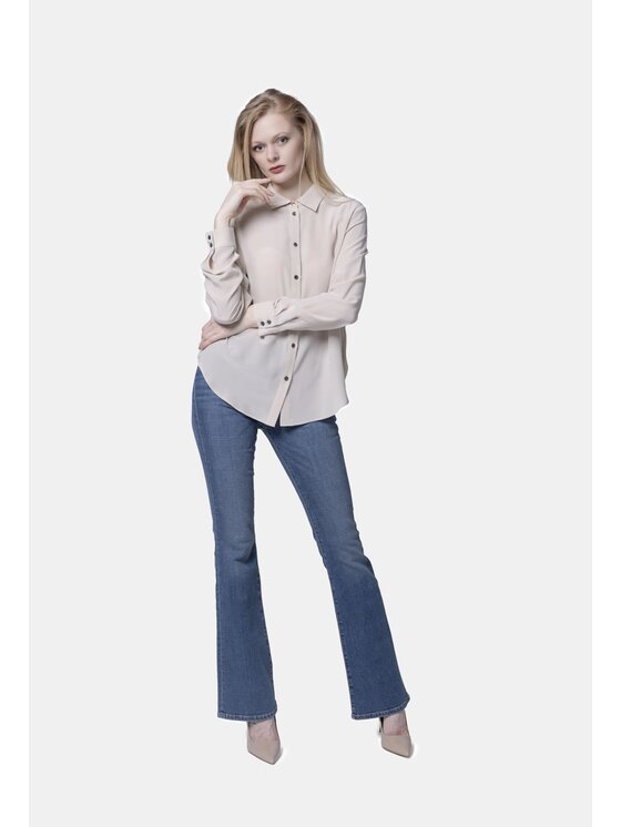 PINKO PINKO Košile Crackers Béžová Regular Fit