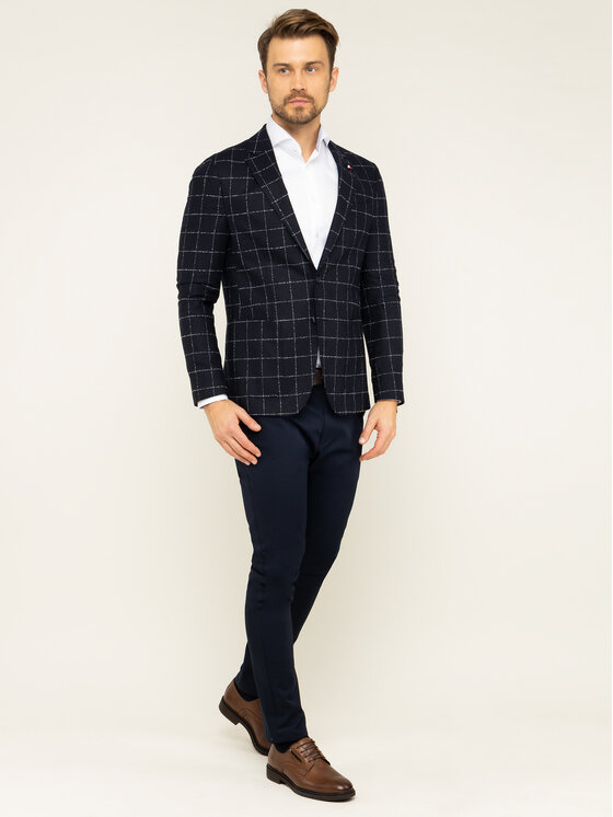 Eton Eton Ing 100000544 Fehér Slim Fit