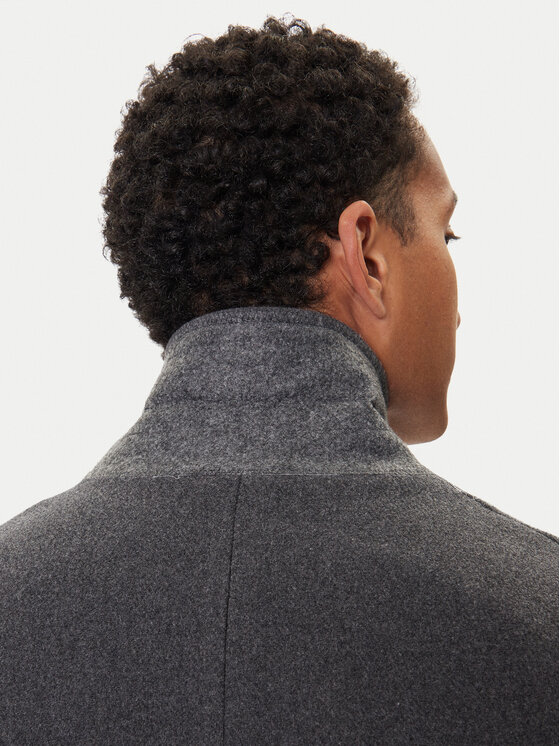 United Colors Of Benetton United Colors Of Benetton Cappotto di lana 2X59UN05M Grigio Regular Fit