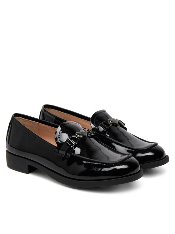 LOVE MOSCHINO LOVE MOSCHINO Loafersy JA10012G1MIH000B Czarny