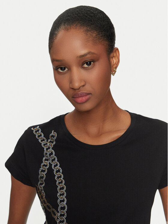 Rinascimento Rinascimento T-shirt CFC0121232003 Crna Regular Fit