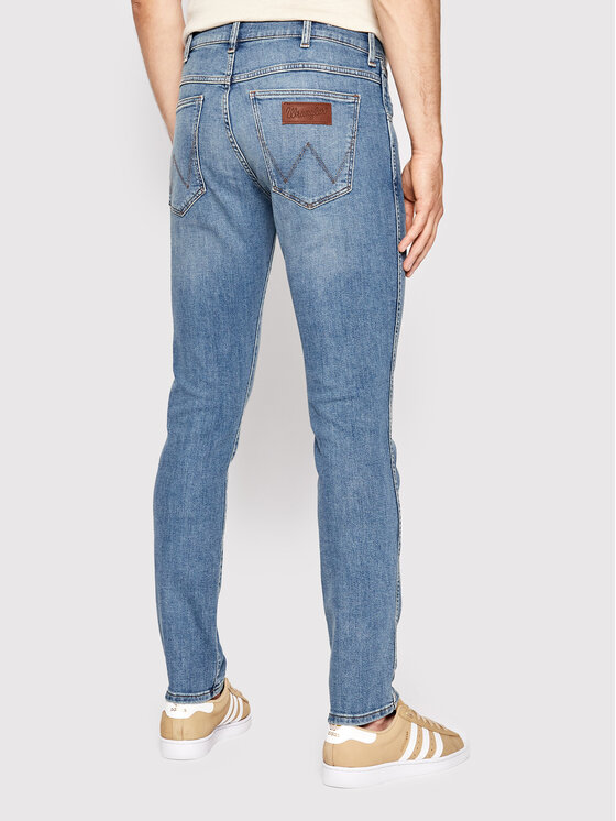 Wrangler Wrangler Jeans Larston W18SYJ38R 112145874 Blu Slim Tapered Fit