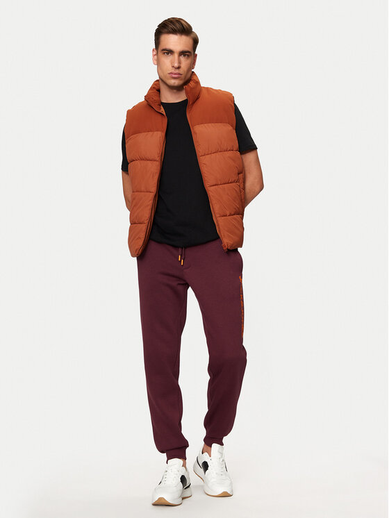 Jack&Jones Jack&Jones Jogginghose Gordon 12258477 Dunkelrot Regular Fit