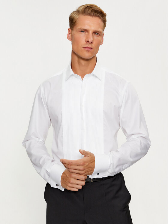 KARL LAGERFELD KARL LAGERFELD Сорочка 605127 534699 Білий Modern Fit