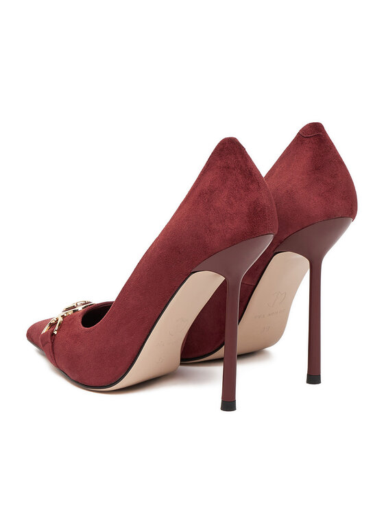Eva Minge Eva Minge High Heels EO-LILA-1677-13-3S Dunkelrot