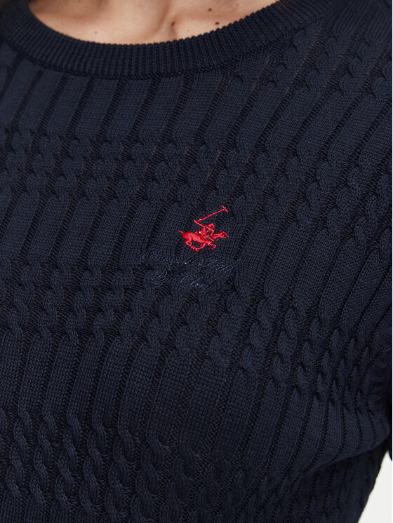 Beverly Hills Polo Club Beverly Hills Polo Club Pullover P-SS26W-M537390 Dunkelblau Regular Fit