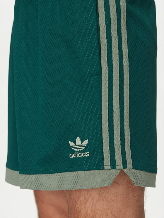 adidas adidas Sporta šorti Mock Eyelet JP1101 Zaļš Regular Fit