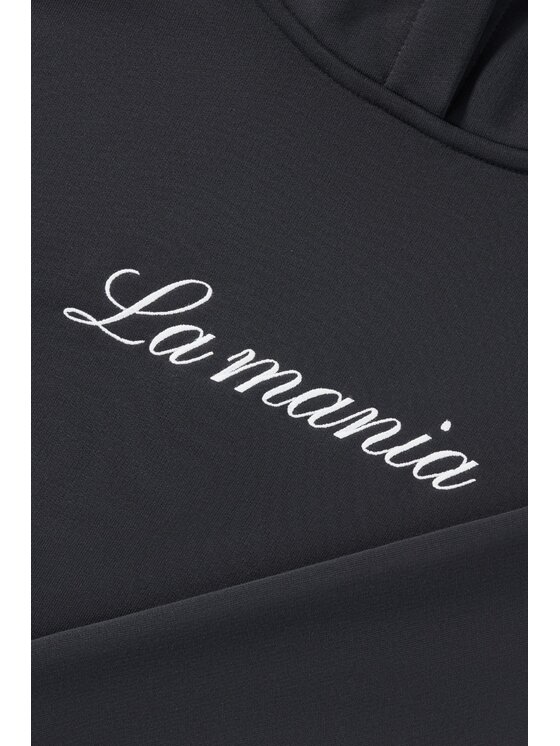 La Mania La Mania Felpa ROCKY Nero Active Fit