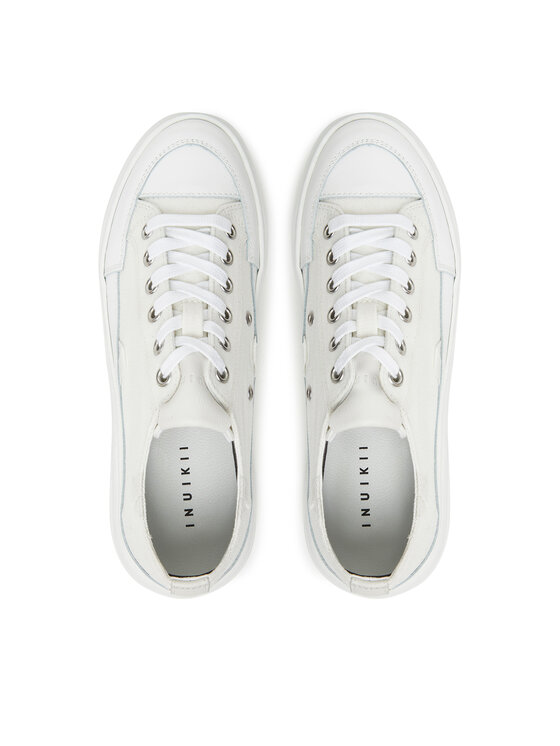 Inuikii Inuikii Plátenky Canvas Lex Low 50102-091 Biela