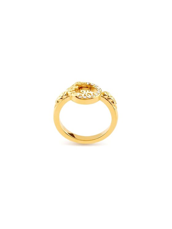 Guess Guess Pierścionek JUBR05042JW Złoty