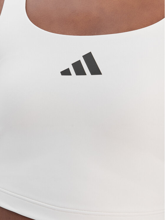 adidas adidas Τοπ Power Light Support JZ6028 Λευκό Slim Fit