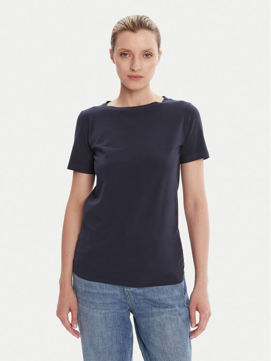 Weekend Max Mara Weekend Max Mara Póló Multib 2525976011 Sötétkék Regular Fit
