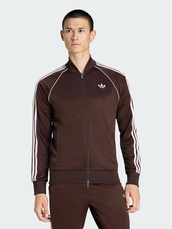 adidas adidas Bluza SST Brązowy Slim Fit