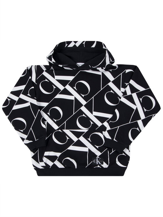 Calvin Klein Jeans Sweatshirt Mirror Monogram IB0IB00361 Noir