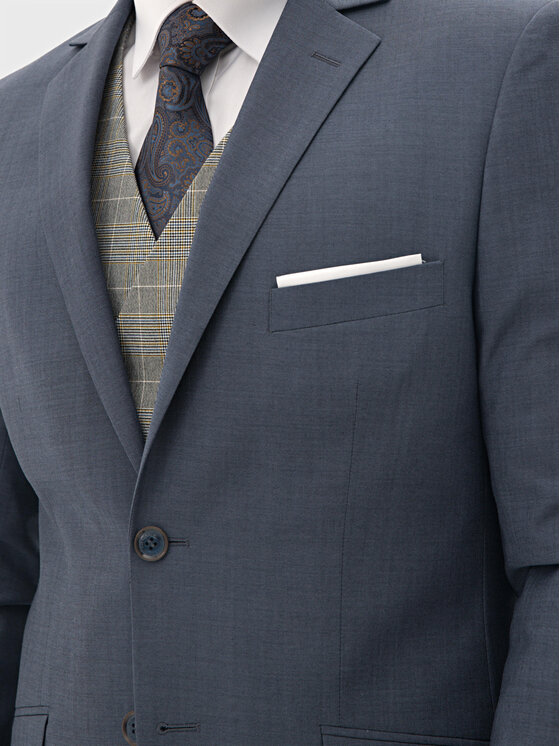 Evenemen Evenemen Garnitur Hidon Niebieski Slim Fit