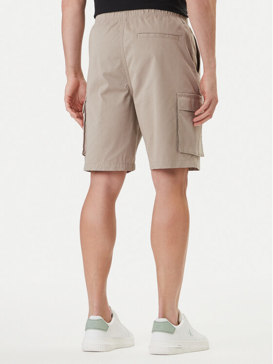 Calvin Klein Jeans Calvin Klein Jeans Pantaloncini di tessuto LV04RB618G Marrone Regular Fit