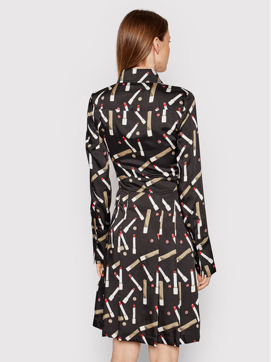 Vestito chemisier Printed Poly Twill