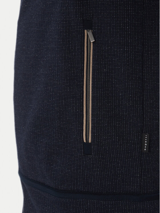 Bugatti Bugatti Bluză 8750 75170C Bleumarin Regular Fit