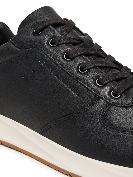 Tommy Hilfiger Tommy Hilfiger Tenisice Premium Leather Hybrid FM0FM05700 Crna