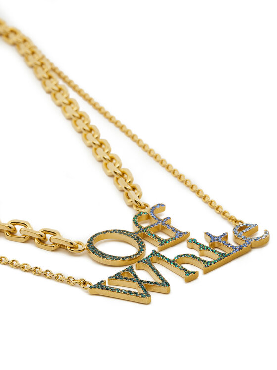 Off-White Off-White Collana OWOB097S23MET0028445 Oro