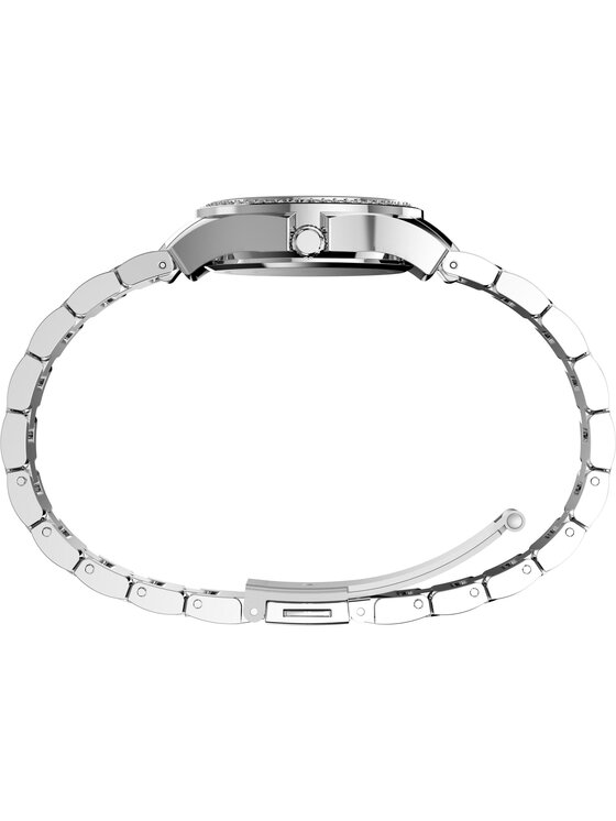 Timex Timex Zegarek TW6A04500 Srebrny