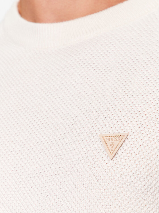 Guess Guess Maglione M3BR17 Z38V2 Écru Slim Fit