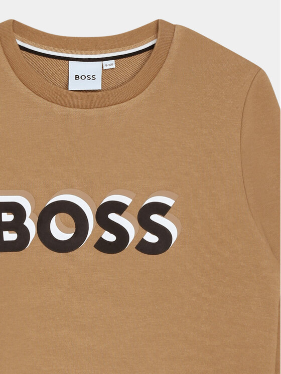 BOSS Boss Džemperis J50717 S Smėlio Loose Fit